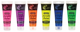 120ml Neon Acrylic Paint Tube